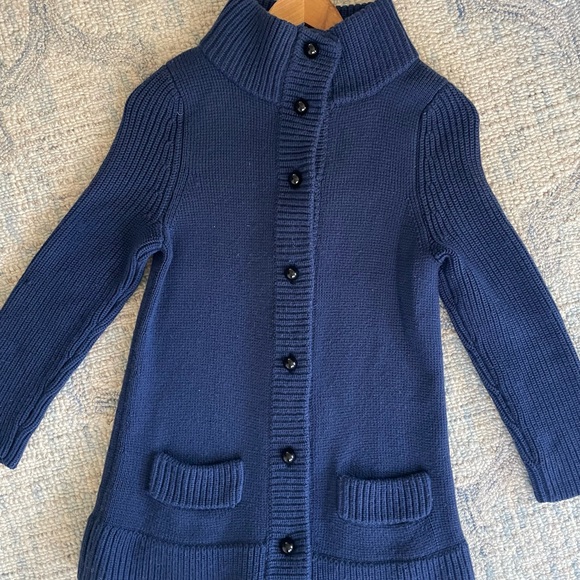 TracyReese Blue Merino Wool Button Down Sweater size medium - Picture 4 of 14